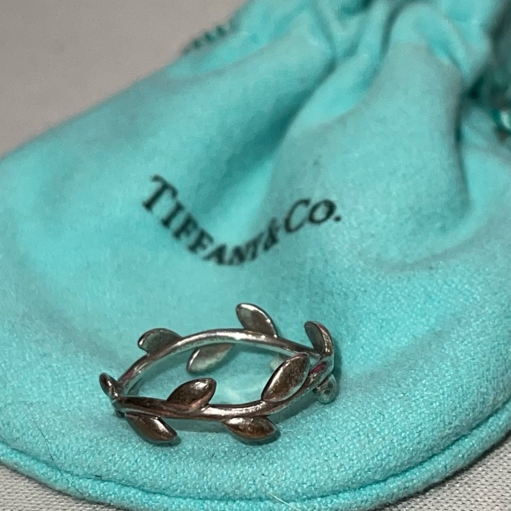 TIFFANY & CO PALAMO PICASSO OLIVE BRANCH RING